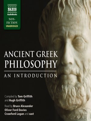 cover image of Ancient Greek Philosophy--An Introduction